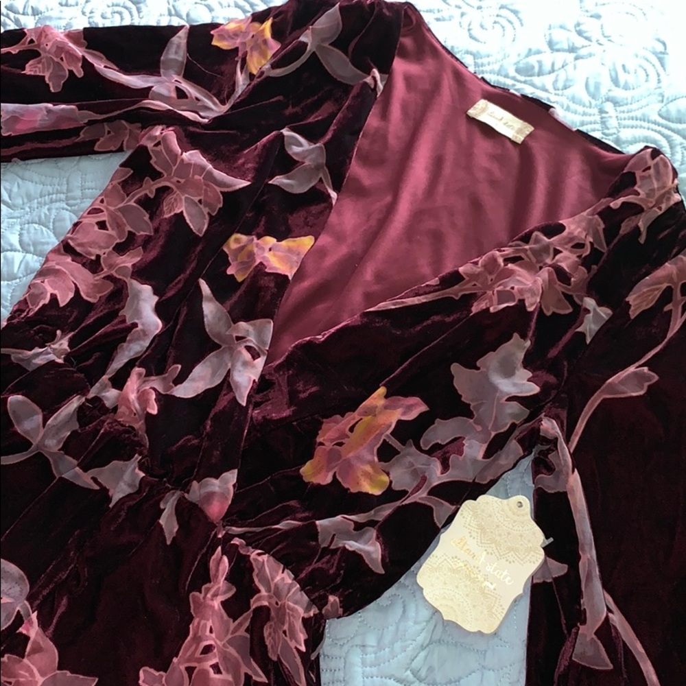 Altar’d State Velvet Romper